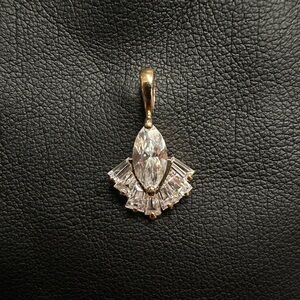 Crystal Teardrop Pendant - Elegant Women’s Jewelry